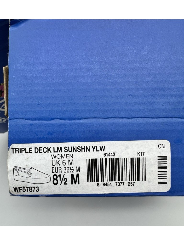 Keds Little Miss Sunshine Triple Decker Womens Sz 8.5 Slip On Sneakers Shoes New — image 4 of 8